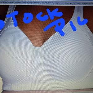 Vanity Fair Women's  Sports Bra 36D Lightly padded no underwires, NWT.  WHITE